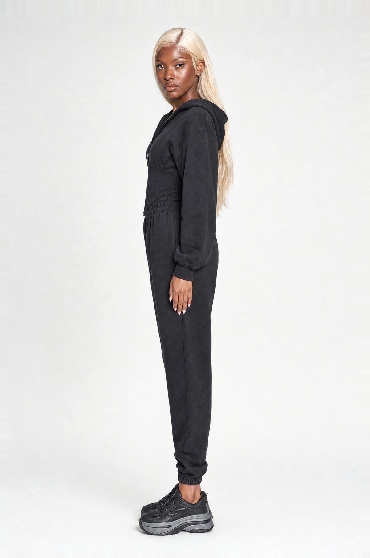 Battersea Lounge Set in Black, side