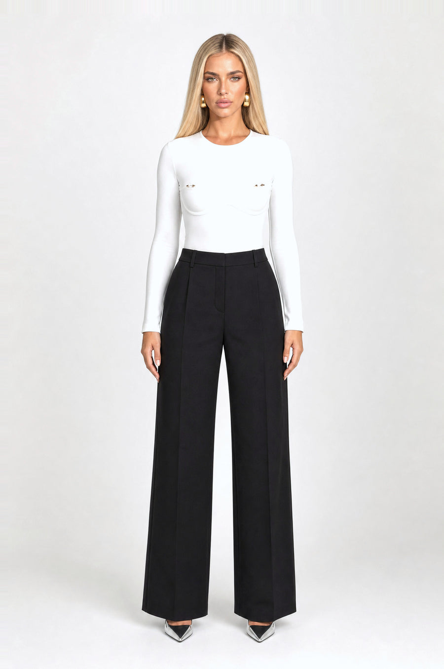 The Serpentine Zip-Back Bodysuit