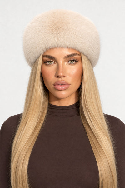 The Hatton Faux Fur Headband Hat